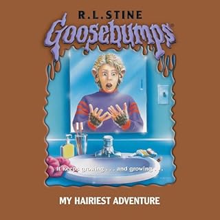 My Hairiest Adventure Audiolibro Por R. L. Stine arte de portada