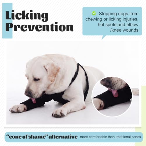 Dog Recovery Sleeve Front Leg to Reduce Licking Skin Wounds by ROZKITCH - Image 7