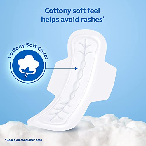 Stayfree Secure Extra Large Cottony Soft Cover Sanitary Pads For Women