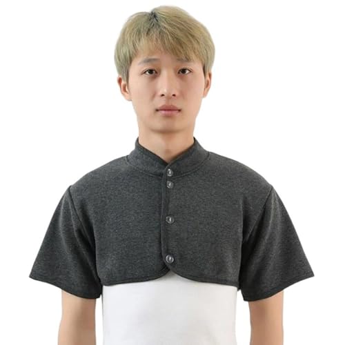 寝具 肩当て カットソー生地 裏起毛 メンズ レディース 肩あて 襟付き 半袖 暖かい あたっか 着る毛布 肩こり ギフト プレゼント 洗える 丸洗い 男性 女性 肩ウォーマー 肩冷え防止 首冷え防止 冷え対策