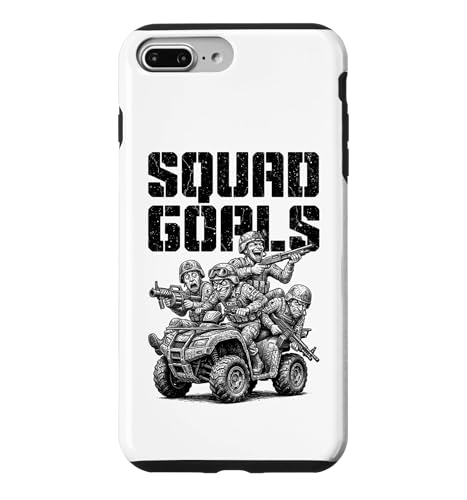 Squad Goals FPS �Q�[�}�[ �ʔ��� �~���^���[ �r�f�I�Q�[���v���[���[ �X�}�z�P�[�X iPhone 7 Plus/8 Plus �p