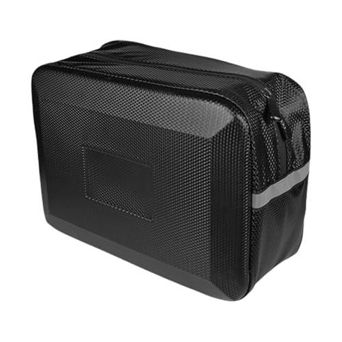 Eastuy Bolsas para Moto para Asiento Trasero - Trasera Reflectante PVC 9 litros - Organizador Trasero De Gran Capacidad con Cremallera para Gafas, Móviles Y Pañuelos