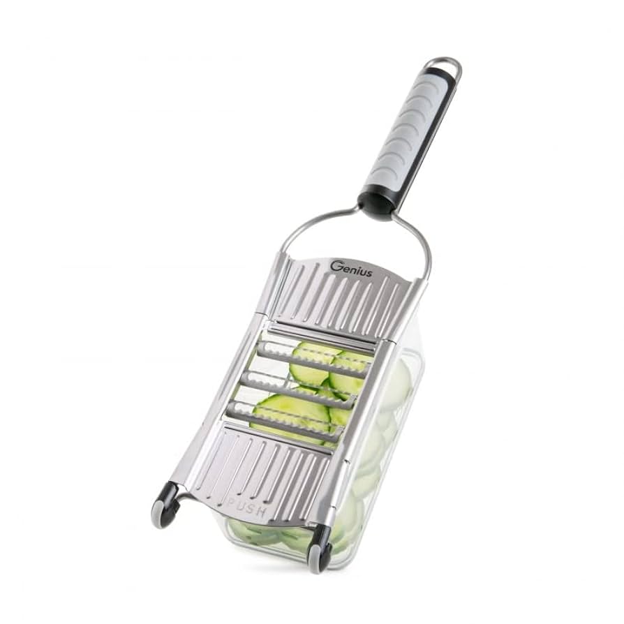 Genius スライサー 赤 Genius スライサー 赤 並行輸入品】Genius Vegetable and Fruit