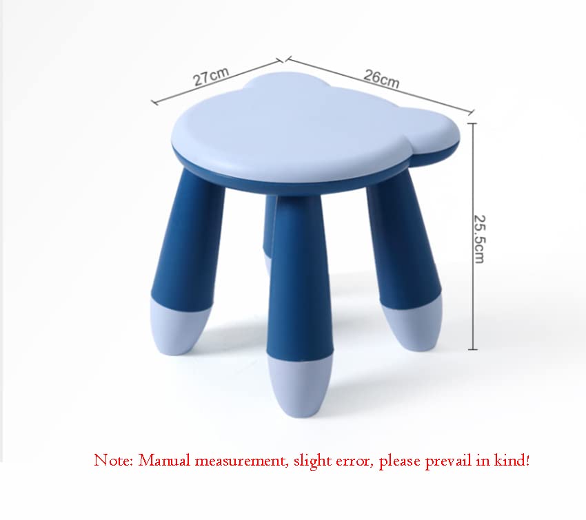 Image of Oncaarnival Children's Stool Plastic Non-Slip Creative Home Small Stool Kindergarten Cute Bear stools