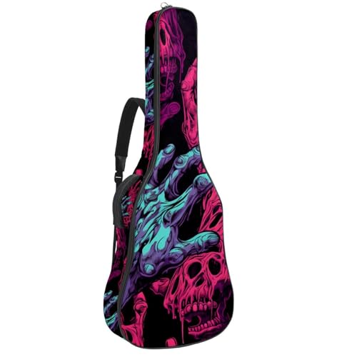 Housse guitare acoustique Halloween Zombie pour vos cours et concerts