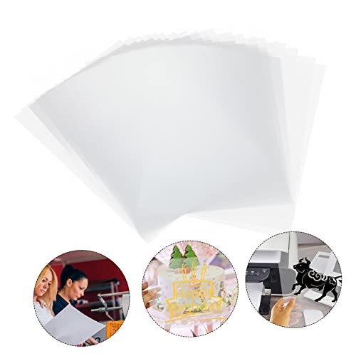 Película autoadhesiva para impresión SEWACC, 20 piezas, resistente a altas temperaturas, para serigrafía e impresión digital fotográfica miniatura 7