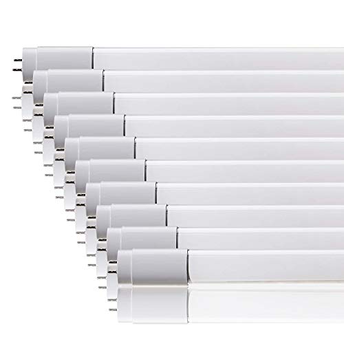 ZONE LED zestaw 10 sztuk – 120 cm – 18 W – lampy LED z Samsungiem – białe światło (6400 K) – 1600 lm...