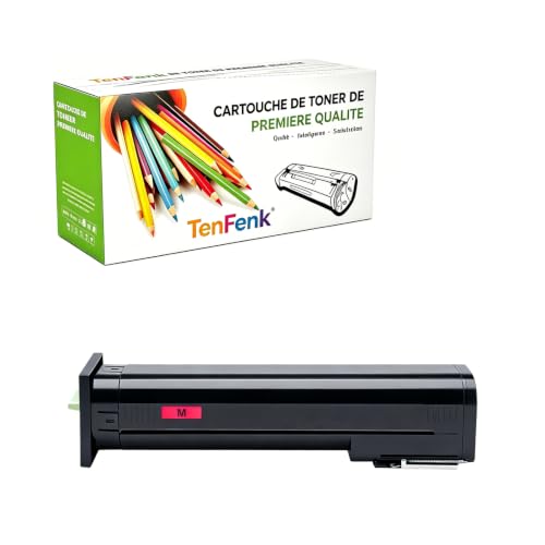 TenFenk Kompatybilny zamiennik kasety z tonerem dla Lexmark XC8160 24B6515 24B6512 24B6513 24B6514 do użytku z Lexmark XC8160 XC8160DTE XC8160DE drukarką,Magenta