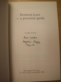 Paperback Honiton Lace Book