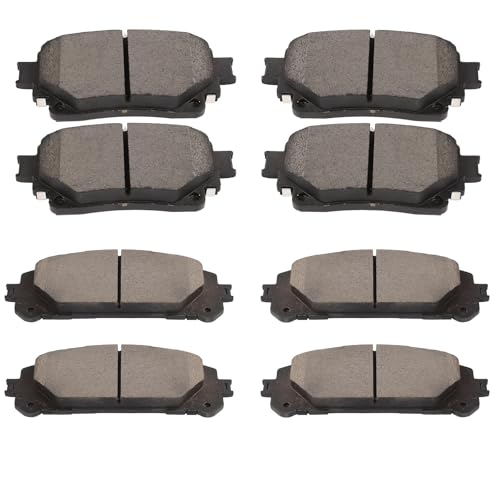 Image of SCITOO D2304 D2305 Front & Rear Ceramic Brake Pad Sets 23-24 For Lexus For RX350,23-24 For RX350h,24 For RX450h+,2024 For TX350,24 For Toyota For Grand Highlander,20-24 For Highlander