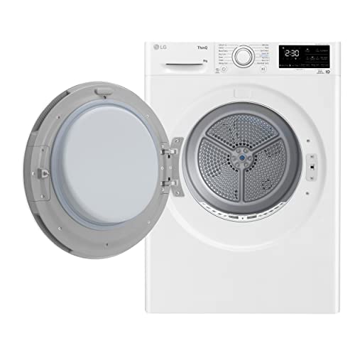 LG Electronics V3RT8N droger met dubbele inverter, warmtepomptechnologie, automatische zelfreinigende condensator, 8 kg inhoud, wifi-functie, wit - Image 3