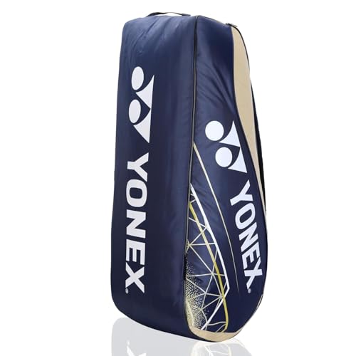 Image of YONEX ACE2 Badminton Racquet Kit Bag | Durable Sports Racket Bag with Spacious Compartments | Lightweight & Comfortable Carry (Pageant Blue /Moth)