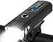自動点灯 光センサー 自転車ライト USB充電式 4モード 2000mAh IP65防水 1000ルーメン IPX4防水 Type-C充電