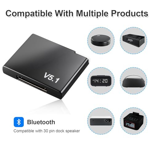 Image of 30 Pin Bluetooth Adapter Receiver for Bose iPod Sounddock