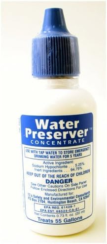 55 Gallon Water Preserver - Case of 12 (5 Year)
