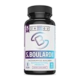 ZHOU S. Boulardii Probiotics - Saccharomyces Boulardii Supplement for Gut Health, Mens and Womens Daily Digestive Health Support, 8 Billion CFUs for Healthy Microbiome - 60 Veggie Capsules