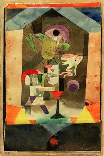 Tableaux Graffiti Art Mural Paul Klee 60x90cm SERENDIPITP