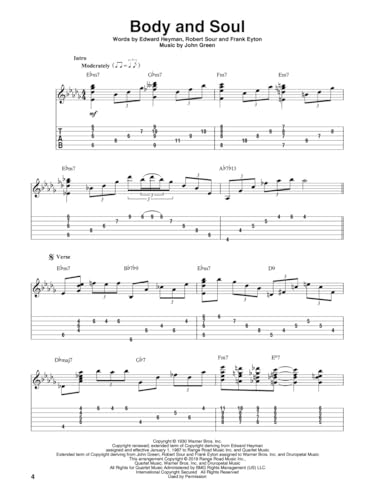 Cocktail Guitar | Essential Anthology of Solo Guitar Arrangements | 24 Classic Songs in Tablature and Standard Notation | Includes Online Audio with Slowdown and Looping Features - Image 4