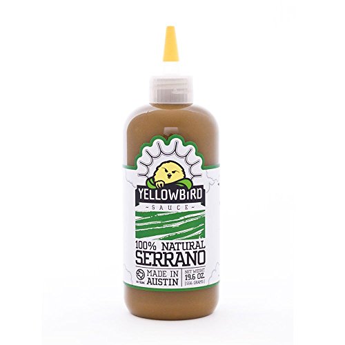 Yellowbird Serrano Hot Sauce (19.6 Oz, Case of 6) - //coolthings.us