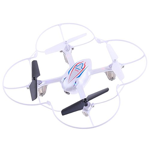 Syma X11C RC Quadcopter with Camera & LED Lights - White