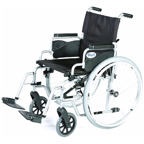 Days Whirl Self Propelled Wheelchairs, Designed to Be a Simple Yet Versatile, Ensures Great Manoeuvrability, Durable, 41cm (16)
