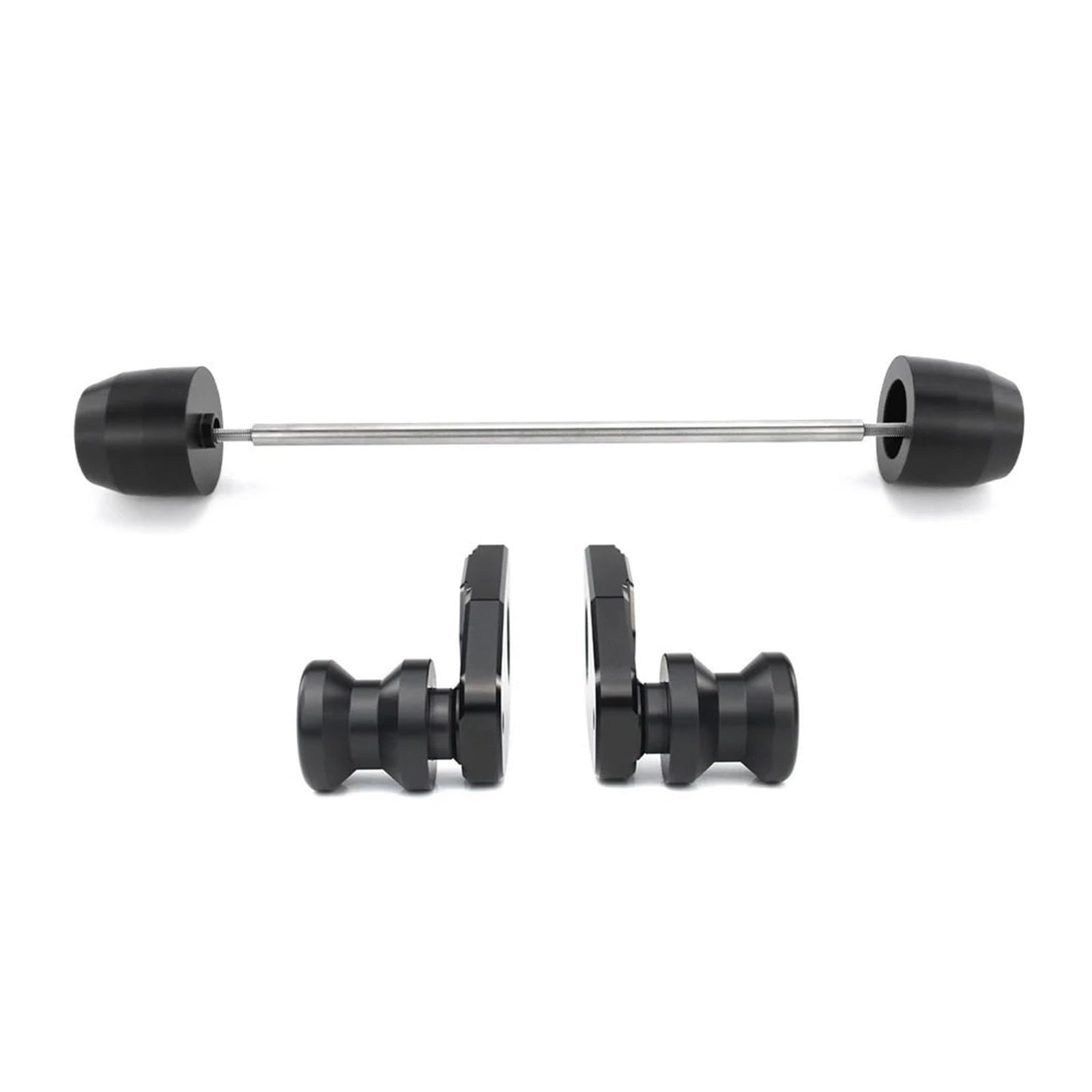 ZHAUPMCB Frame Sliders Fit For CB650R 2019-2025 CBR650R 2019-2025 Front Rear Wheel Axle Fork Crash Slider Crash Pads(Front and Rear Set)