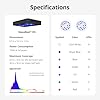 NICREW NavaReef 135 Reef LED Light, 135W Reef Aquarium Lighting for LPS/SPS Corals and Saltwater Fish Tanks, Built-in Timer, Blue Focused Spectrum #4