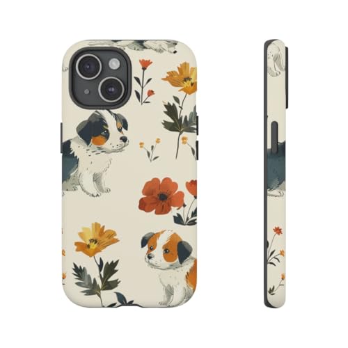 Coque iPhone 15 rigide fleurie pour sublimer vos photos de style