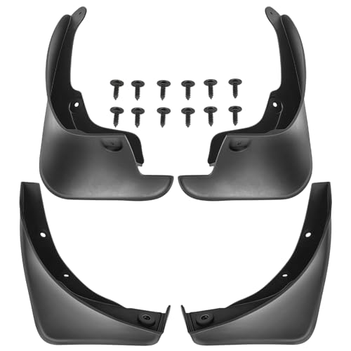 Image of SCITOO Mud Flaps 4PCS suitable for Toyota for Yaris 2005-2011 front & rear mud flaps splash guard set