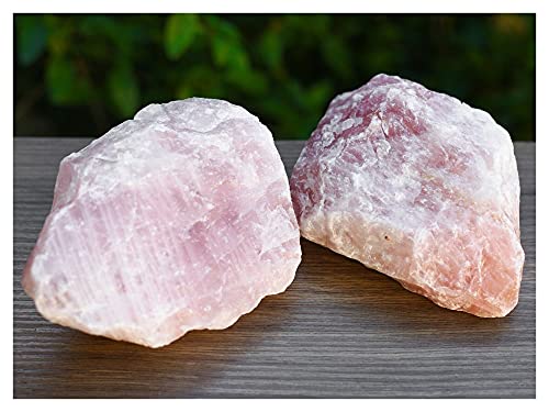 Grand Quartz Rose Brut JCAKES - Idée Cadeau Éco-Responsable Déco