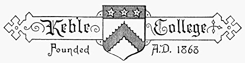 Oxford Coat Of Arms Ncoat Of Arms Of Keble College Oxford University Oxford England Wood Engraving English C1885 Poster Print by (18 x 24)