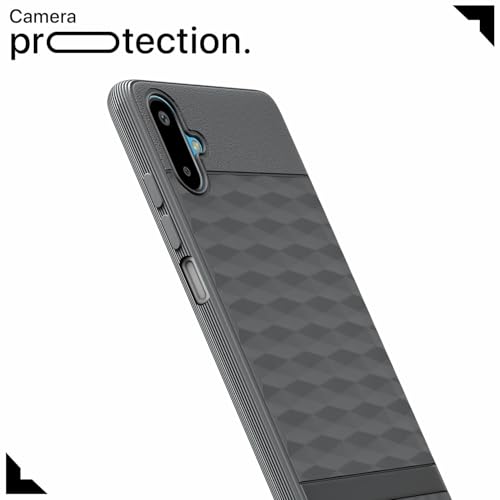 Image of Outlouders Back Cover for Samsung Galaxy F06 5G / M06 5G | TPU Soft Flexible Shockproof | Full Camera Protection Back Case (Grey)