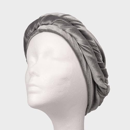 Image of Red by Kiss Bow Wow Premium Satin Mens Turban - Anti Breakage Moisture Retention, Stylish Soft Light Comfort Headwear