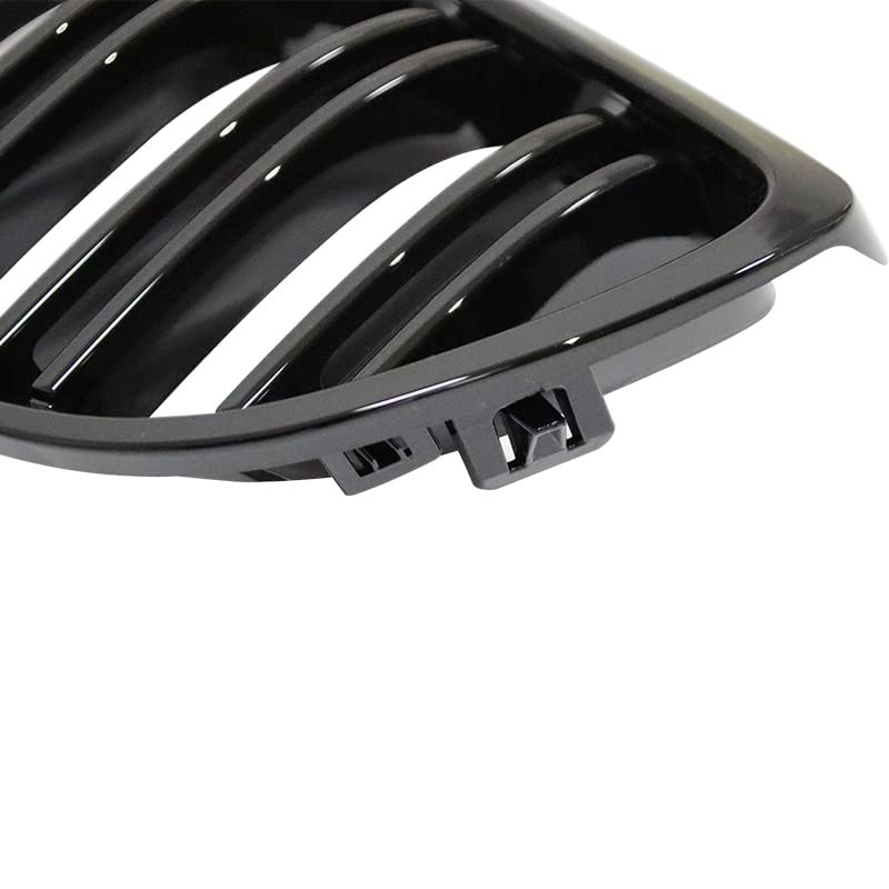 Grille De Calandre Avant Style Chromé Double Pour BMW Série 3 E92 E93 LCI (330i, 335i) - Look Sportif