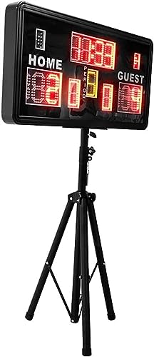 Marcador digital LED para baloncesto y tenis de mesa