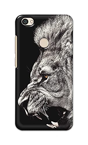 Image of Roaring Lion Hard Back Case Cover for Redmi Y1 / Redmi Note 5A / Redmi Note 5A Prime Back Cover -(J5) VNS2225