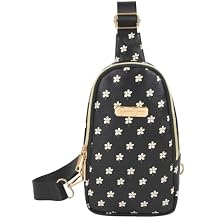 Jessica Simpson One Strap Mini Crossbody Sling Bag Backpack for Women, Waterproof, with Adjustable Strap Babys Breath