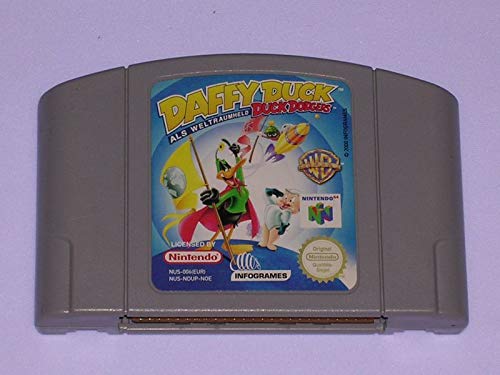 Daffy Duck als Weltraumheld Duck Dodgers - [N64]