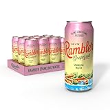 AUTX RAMBLER Grapefruit Sparkling Water, 16oz Tallboy Cans, 12-Pack, Texas Limestone Filtered Sparkling Water