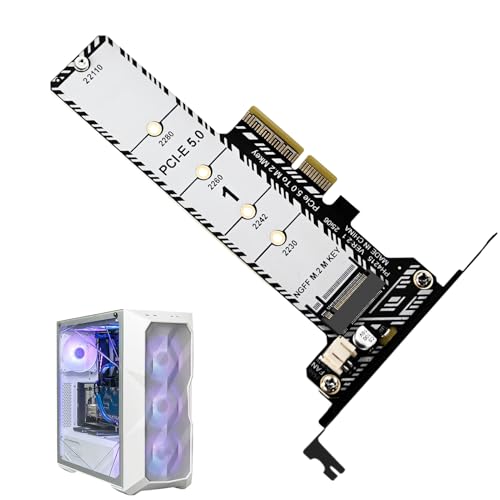 Convertidor PCIe 5.0 M.2 de alta velocidad con disipador térmico para transferencia masiva