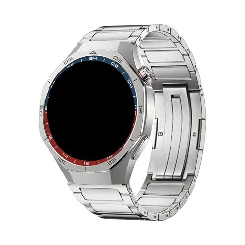Bracelet en titane fin pour Huawei Watch GT4 du bureau aux séances de sport