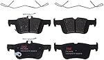 TRW Automotive TPC1665A Disc Brake Pad Set for Ford Fusion: 2013-2016 and other applications Rear, black