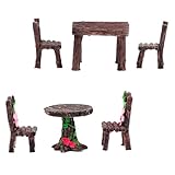 Para minifiguras: una bonita opción para o amigos en días especiales, como cumpleaños, navidad, año nuevo y mucho más; incluye mesa y sillas en miniatura