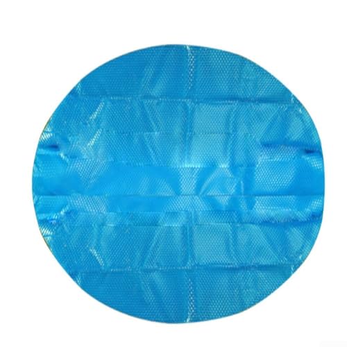 Eawfgtuw Runde Schwimmbad-Abdeckung, wasserdicht, Staubschutzabdeckung mit Kordelzug-Design für aufblasbaren Familienpool, Outdoor-Garten, Pool-Schutz (1,8 m)