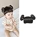 Trend Baby Bun Headwear Cute Girls Wig Hair Bangs Fashionable Hair Decors Party Headbands for Kids Hairpiece Headwear