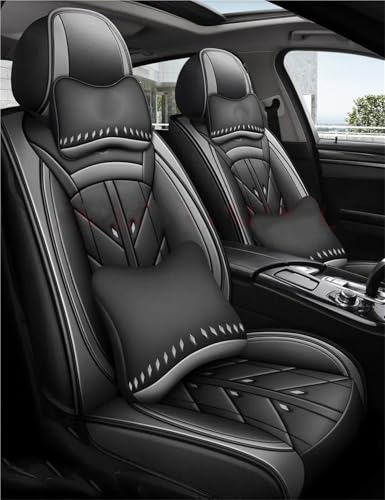 Housse de siège voiture en cuir PU finition premium style universel