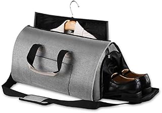 Garment Duffle Bag,Suit Bag with Shoulder Strap, AGPTEK Travel Gym Bag, Foldable Flight
