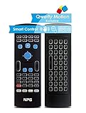 Función Motion Air Mouse, reconoce los movimientos de tu mano, ideal para disfrutar al máximo de juegos o hacer una navegación más intuitiva y práctica en internet, búsqueda y descarga de aplicaciones, búsqueda de programas etc... Teclado QWERTY con 56 teclas para acceder de forma cómoda y rápida a Internet, buscar programas u otras tareas que requieran escritura con teclado.