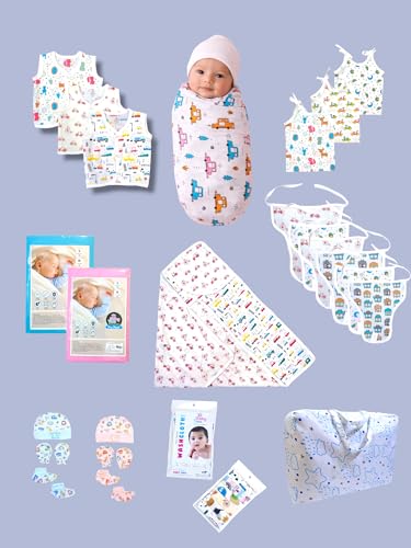 Image of Maternity Kits /Hospital Bags for New Born Baby. 0 to 3 M (0 to 3 M, 29, Piece)