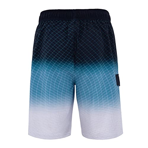 Rokka&Rolla Men's Swim Trunks 9" Quick Dry Stretch Board Shorts Beach Swimwear2